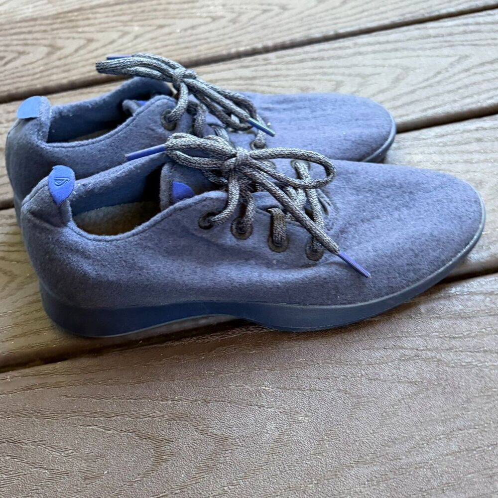 Allbirds X Outdoor Voices Women Blue Wool Runners Lightweight Sneakers Size 10